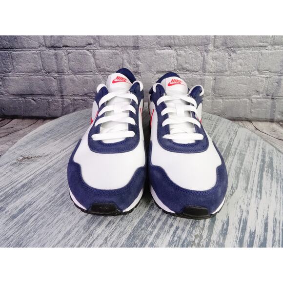 Nike MD Valiant GS Midnight Navy/Picante Red Youth 6.5Y Women 8 New in Box - Picture 4 of 13